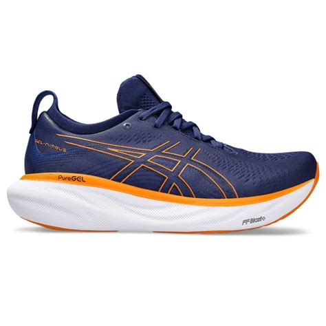 Asics Gel Nimbus 25 Deep Oceanbright Orange 1011b547403