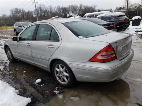 2002 Mercedes Benz C Class 320 Wdbrf64j72f267016 Bid History Bidcars