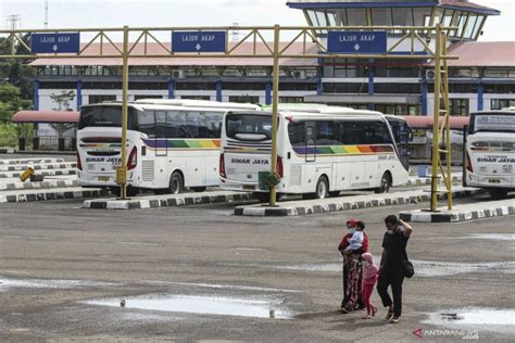 Penurunan Penumpang Bus Akap Selama Ppkm Antara News