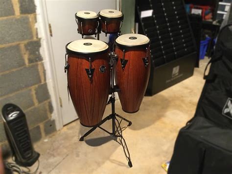 Latin Percussion Congas Bongos LP646NYCMW 10 11 AND Reverb