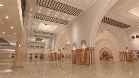 Interior design mosque 3D Model $25 - .skp - Free3D