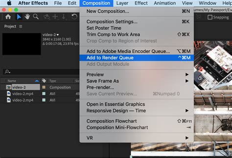 A Simple Guide On Exporting After Effects Projects To MP4 Evercast Blog