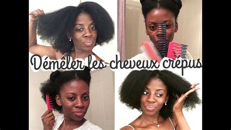 Comment Se Demeler Les Cheveux Crepus Et Le Rendre Plus Souple Youtube