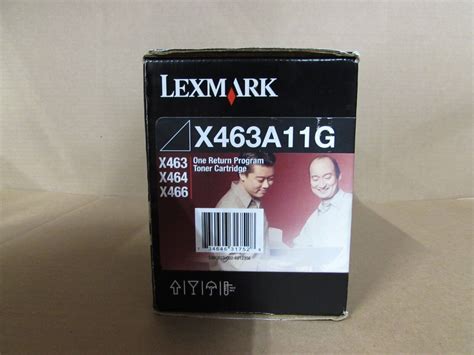 Lexmark X A G Black Toner Cartridge X X X D Ebay