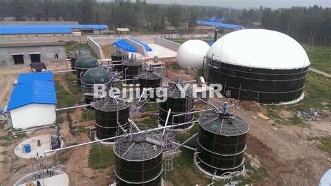 China Hot Selling Biogas Tank Double Membrane Gas Holder Equipment