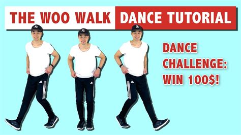 The Woo Walk Dance Popular Footwork Move Easy Tutorial Youtube