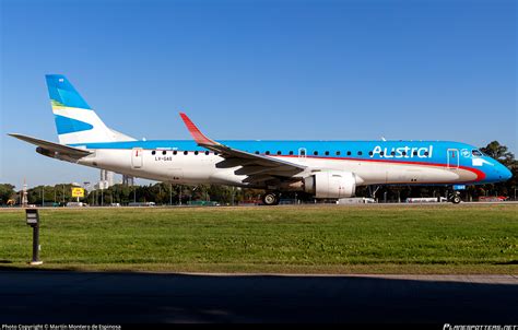 Lv Gaq Aerolineas Argentinas Embraer Erj Ar Erj Igw Photo