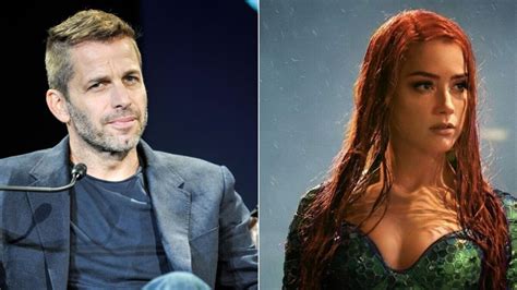 Zack Snyder N O Entende O Ass Dio A Que Amber Heard Foi Submetida Ap S