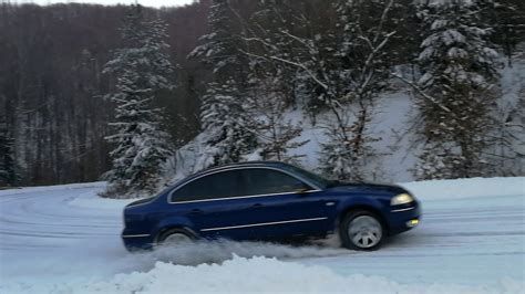 Snow Drift 4motion Vw Passat B5 5 Youtube