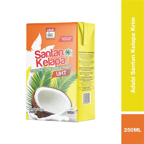 ADABI SANTAN KELAPA KRIM 250ML Lazada