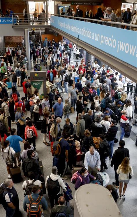 Una Aver A Obliga A Paralizar La Circulaci N De Trenes Ave Entre Madrid