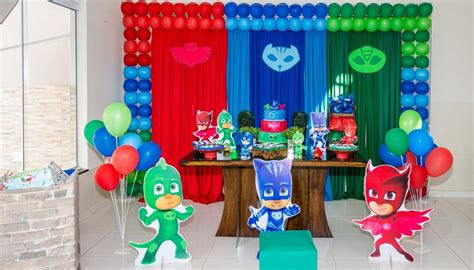 Festa Pj Masks S O Artigos De Festa Para Se Inspirar Confira