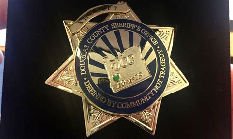 Douglas County Deputies Will Wear A Special Badge To Honor Ucc Shooting