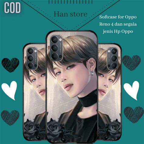 Jual Casing Handphone Softcase 3D BTS Untuk Semua Tipe Handphone