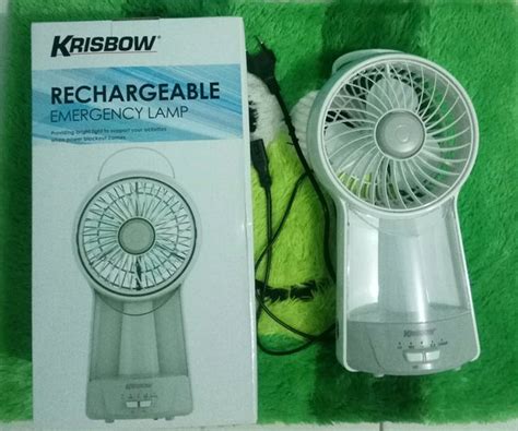 Jual Lampu Darurat Kipas Emergency Lamp Krisbow Arsya AL Shop Di Lapak