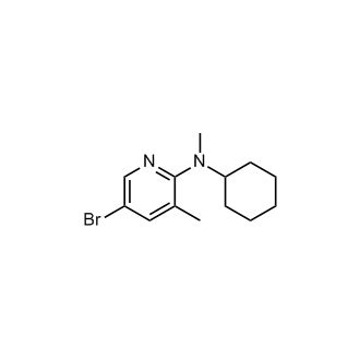 1220034 74 1 5 Bromo N Cyclohexyl N 3 Dimethylpyridin 2 Amine