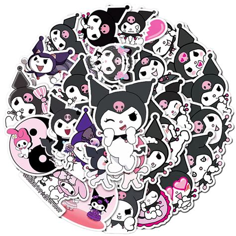 Buy Kuromi Stickers 100 Pieces My Melody Kuromi Stickers Kuromi