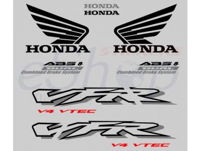 Vfr Interceptor Vtec Set Eshop Stickers