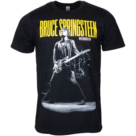 Bruce Springsteen T Shirt Winterland Ballroom Guitar Schwarz