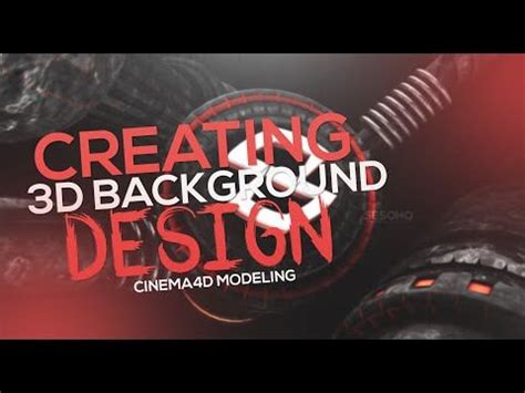 Cinema D Photoshop Tutorial Creating D Modeled Backgrounds Artofit