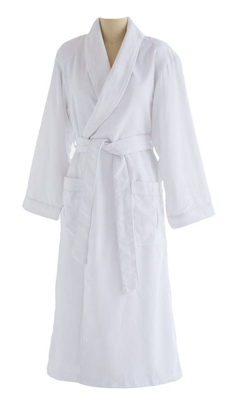 Brushed Microfiber Robe Lined In Terry Style Dsm4000 Luxury Hotel