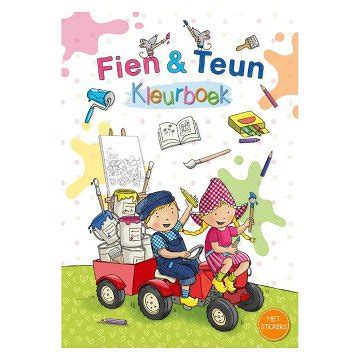 Fien Teun Kleurboek Thimble Toys