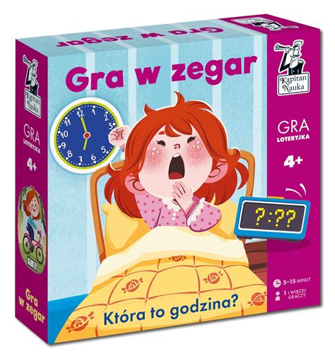 Kapitan Nauka Gra Edukacyjna Gra W Zegar Kt Ra Godzina Kapitan