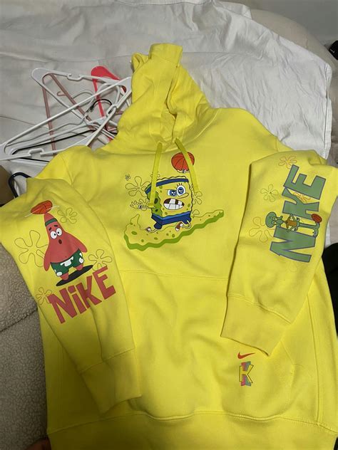 Nike Spongebob nike hoodie | Grailed