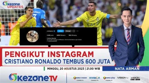 Cristiano Ronaldo Jadi Manusia Pertama Dengan Follower Terbanyak Di