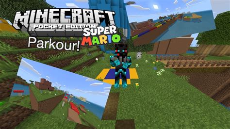 Minecraft Super Mario Bros Parkour Angelcraft17 Mcpe Youtube