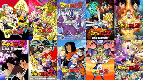 Top 10 Dragon Ball Z Movies By Herocollector16 On Deviantart