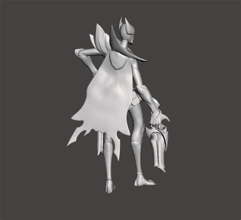 STL file Empyrean Jhin 3D Model 🎲・3D printing design to download・Cults