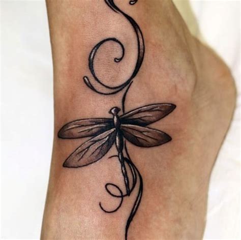 Tendance Tattoo 79 dessins de tatouage de libellule artistique à