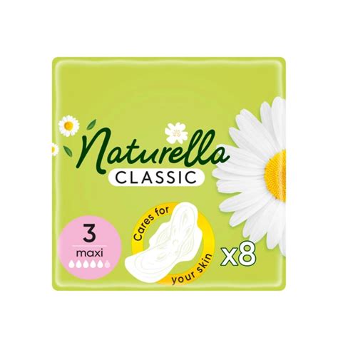 Naturella Camomile Classic Maxi Podpaski Ze Skrzyde Kami Szt