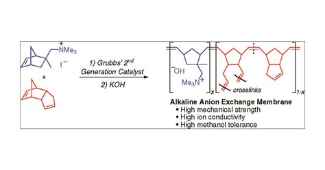 A Ring Opening Metathesis Polymerization Route To Alkaline Anion