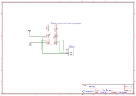 HC SR04 - EasyEDA open source hardware lab