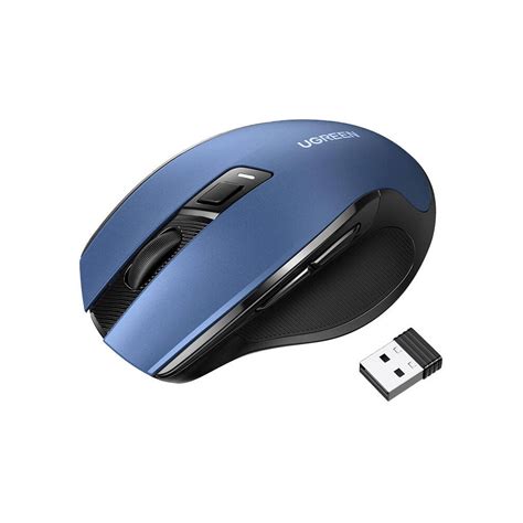 Ugreen Mu Wireless Mouse Bluetooth Ghz Navy Blue