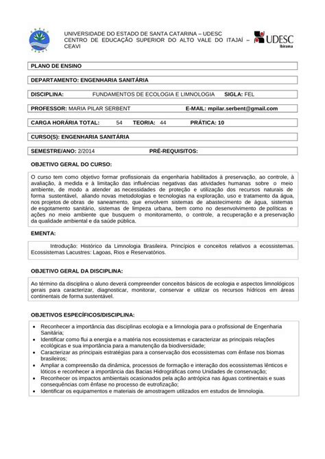 PDF PLANO DE ENSINO DEPARTAMENTO ENGENHARIA FileReconhecer A