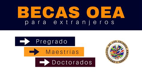 Becas Oea Objetivos Accede A Las Oas Becas Para Maestrías Y Cursos