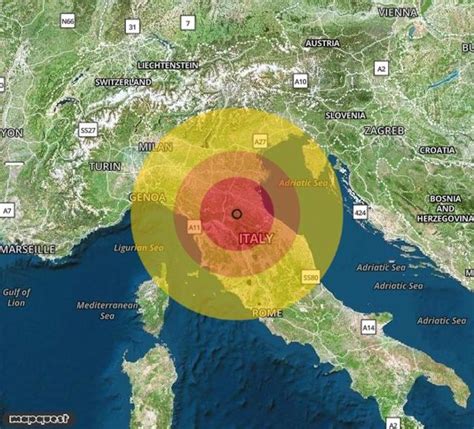 Terremoto Forte Scossa Tra Toscana E Romagna Firenze Magnitudo