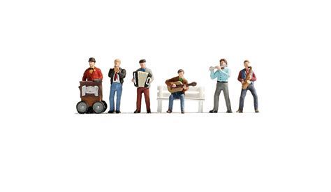 N Scale Noch 12955 Figures People Musicians People