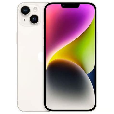 Iphone 14 Plus 256 Gb Blanco Estrella Reacondicionado Grado Muy Bueno