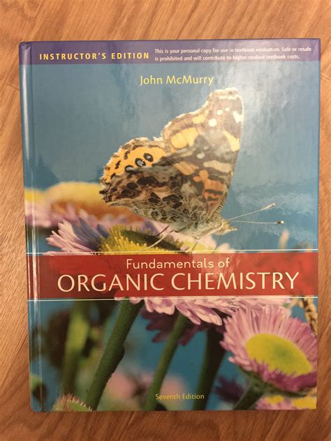 Fundamentals Of Organic Chemistry Seventh Edition By John McMurray