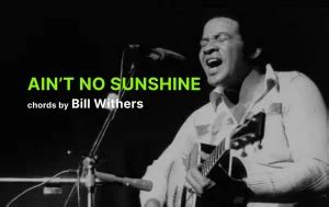 Ain T No Sunshine Chords By Bill Withers Guitar Tuner Guitar Tunio