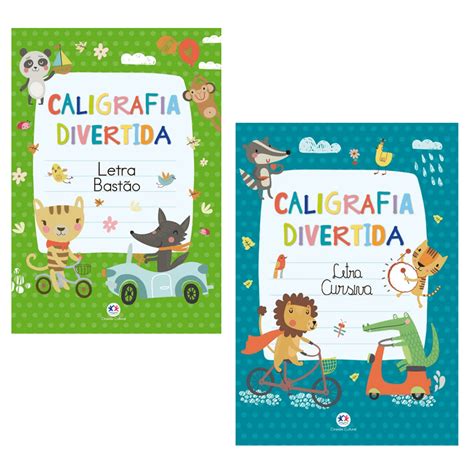 Livro De Caligrafia Divertida Editora Ciranda Cultural