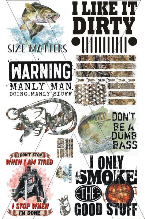 Mens Gang Sheet Dtf Transfer Sticky Fingers Vinyl And Transfers