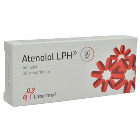 Atenolol Lph Mg Comprimate Labormed Pharma