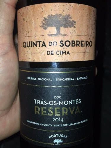 2014 Quinta do Sobreiró de Cima Reserva da Família Vivino US