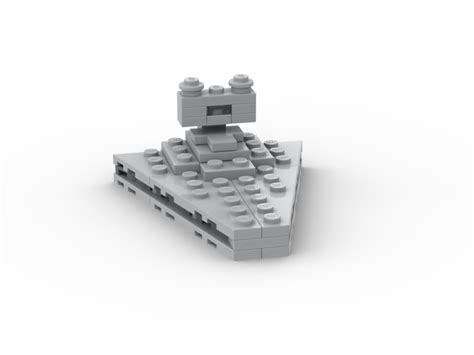 Lego Moc Mini Star Destroyer By Brickzz Empire Rebrickable Build With Lego