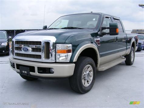 Forest Green Metallic Ford F Super Duty King Ranch Crew Cab X